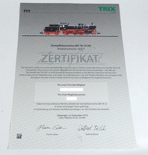 Trix minitrix 16471 - minitrix,