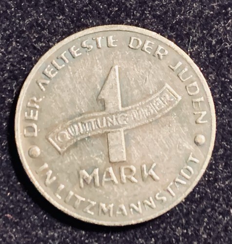 1943 łódź mark quittung - Łódź,