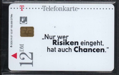 Tk383 telefonkarte r 07 - -,