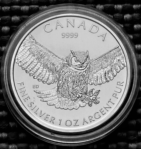 Canada eule 2015 silber - canada,