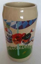 Bierkrug Oktoberfest 1990 München offizieller Jahrgangskrug Wiesenkrug NEU TOP