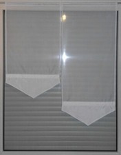 FARBE AUSWÄHLEN  2 tlg. scheibengardine deko gardine vorhang 1006