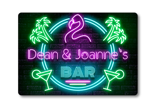 Personalisiertes barschild - personalisiertes,