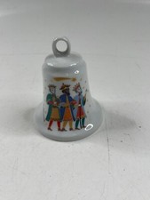 Porzellan Glocke von Alt Tirschenreuth 1838  Die heiligen drei Könige ca. 8,5 cm
