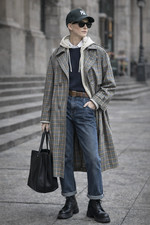 Preppy Trenchcoat Aquaria Karo