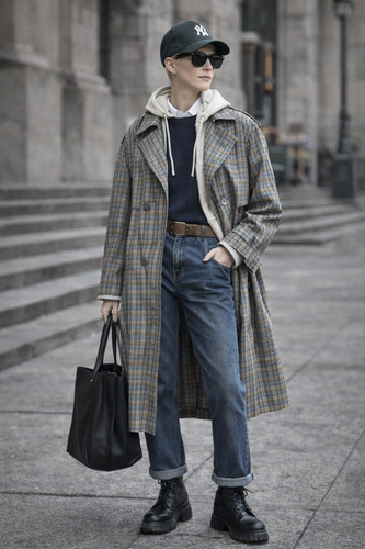 Preppy trenchcoat aquaria karo - aquaria,