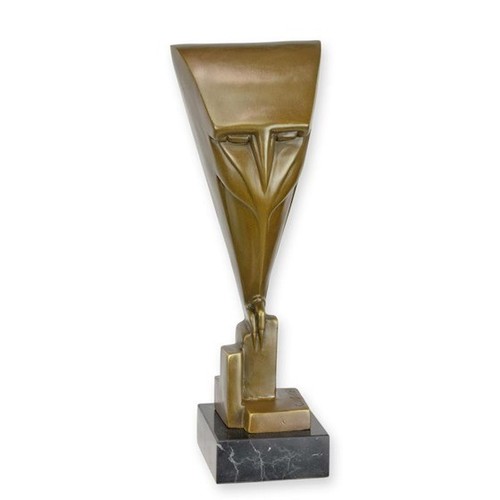 Bronzefigur art deco moderne - art,
