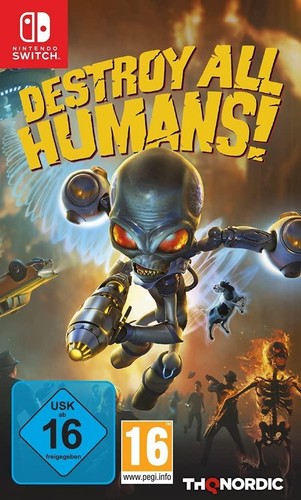 Destroy all humans nintendo - destroy,