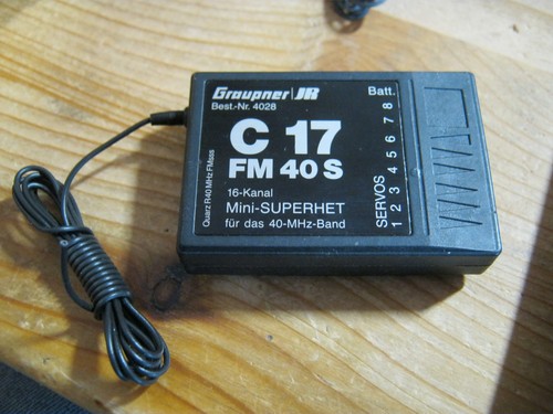 Empfänger graupner 40 - 17,