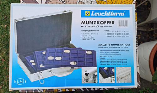 Leuchtturm numis münzkoffer - leuchtturm,