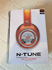 Monster Cable NTune Candy Tangerine On-Ear Headphones NEU und versiegelt