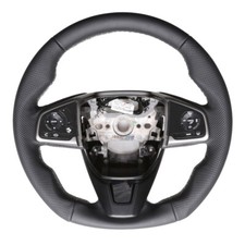 Honda Lenkrad Civic X Type R Abgeflacht Neu Beziehen Naht silber 57842