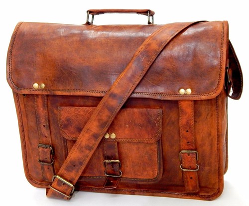 Herren echtleder vintage - 18",