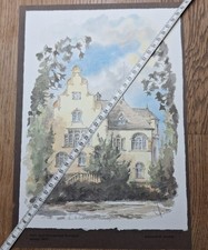Aquarell *  K.Dudek *  Ennigloh * Amt und Standesamt