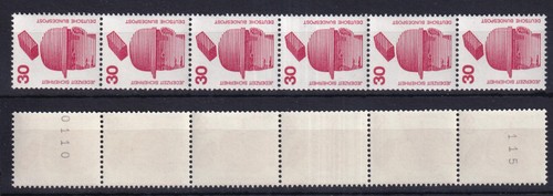 Bund 698 6er - 6er, streifen