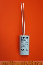 2,2HK Anlaufkondensator Motorkondensator 2,2uF 2,2µF 400V ... Ø25mm Draht ...DHL