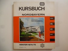 DB, Bundesbahn,Kursbuch
