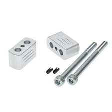 Lenkererhöhung 30mm silber