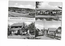 S348 AK Burkersdorf Kr. Rudolstadt Mehrbildkarte gelaufen 1978