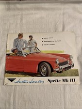 Prospekt Austin Healey Sprite