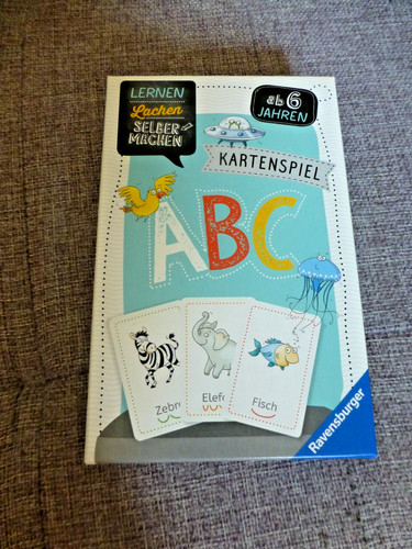 Abc kartenspiel ravensburger - abc,