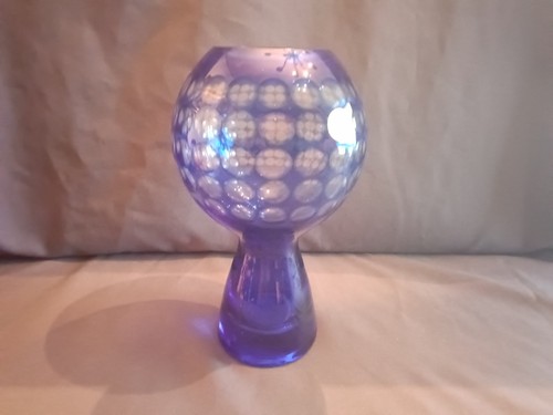 Blaue ddr blumenvase - blumenvase, marita