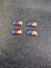 BMW M Logo Aufkleber Für Felgen Tacho Lenkrad Emblem Sticker 17x9mm NEU