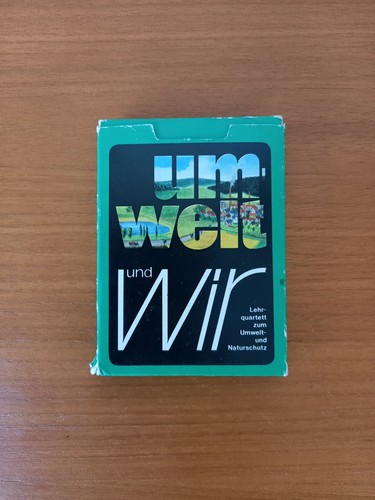 Ddr quartett umwelt und wir - quartett,