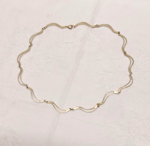 Kurze kette 835 silber - silber,, 41