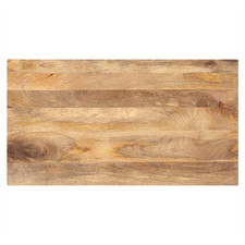Tischplatte massiv Mangoholz