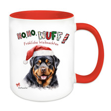 Spruchtasse Weihnachtsmütze