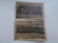 2 x Foto AK, WH, WKII, Übung, Landser, Stielhandgranate