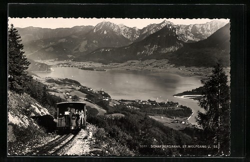 Wolfgang schafbergbahn - ak, st.
