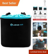 Kompakter LENS-AID Neopren Kamerabeutel M – Wasserfeste Tasche für Profis