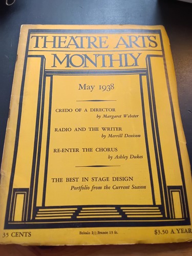 1938 theater kunst monat - kunst,