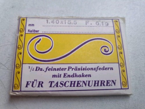 Zugfeder aufzugfeder - 1,