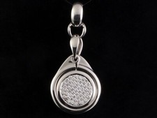 Tamara Comolli Brillant Anhänger Roulette ca. 1,10ct   26,4g 750/- Weißgold