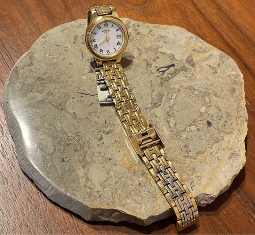 Rotary damen gold - uhr, elegant
