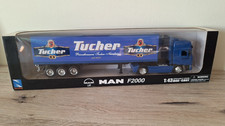 Tucher XXL Truck  (MAN F2000 - 1:43 -  Showbox-DIE-CAST)