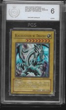 Yu-Gi-Oh Blauäugiger Weißer Drache SKE-DE001 - 1. Auflage Super Rare / PGS 6