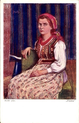 Künstler bijelic hanka - künstler, ak