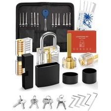 38-teiliges Lockpicking Set