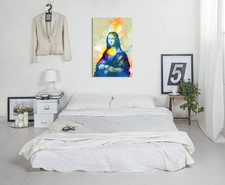 60x90cm Mona Lisa Aquarell Art