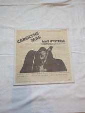 Carolyne Mas Mas Hysteria Vinyl LP Sehr Guter Zustand