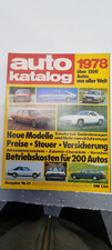 Auto Katalog Nr. 21 von 1978