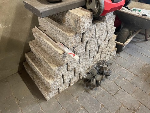 Granitpalisaden 12x12x50 - , cm