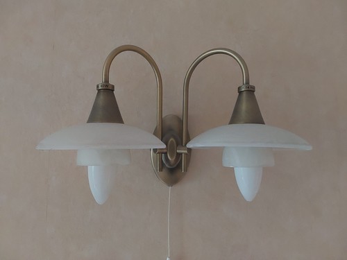 Wandleuche innen lampe - wandleuche, messing