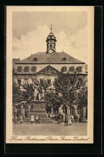 Hanau, Ansichtskarte, Rathaus