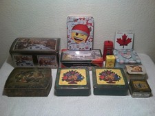 Blechdosen Konvolut. 12 Stück