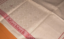 Altes Leinen Wischtuch